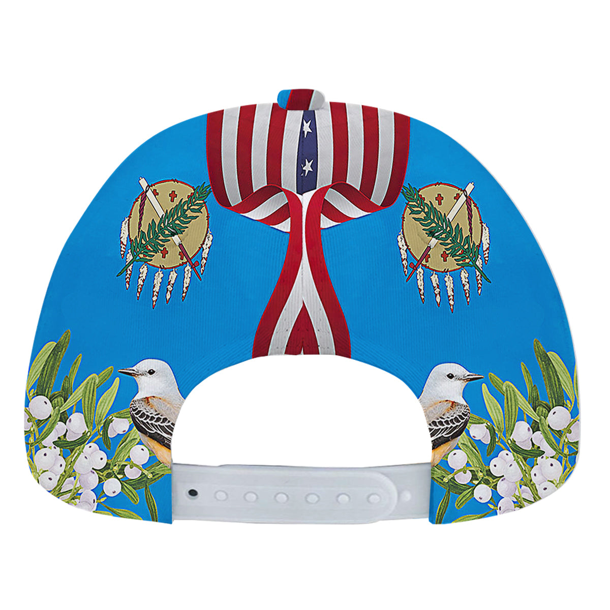 Golden Retriever Dog 4th Of July American flag Baseball Cap Hat