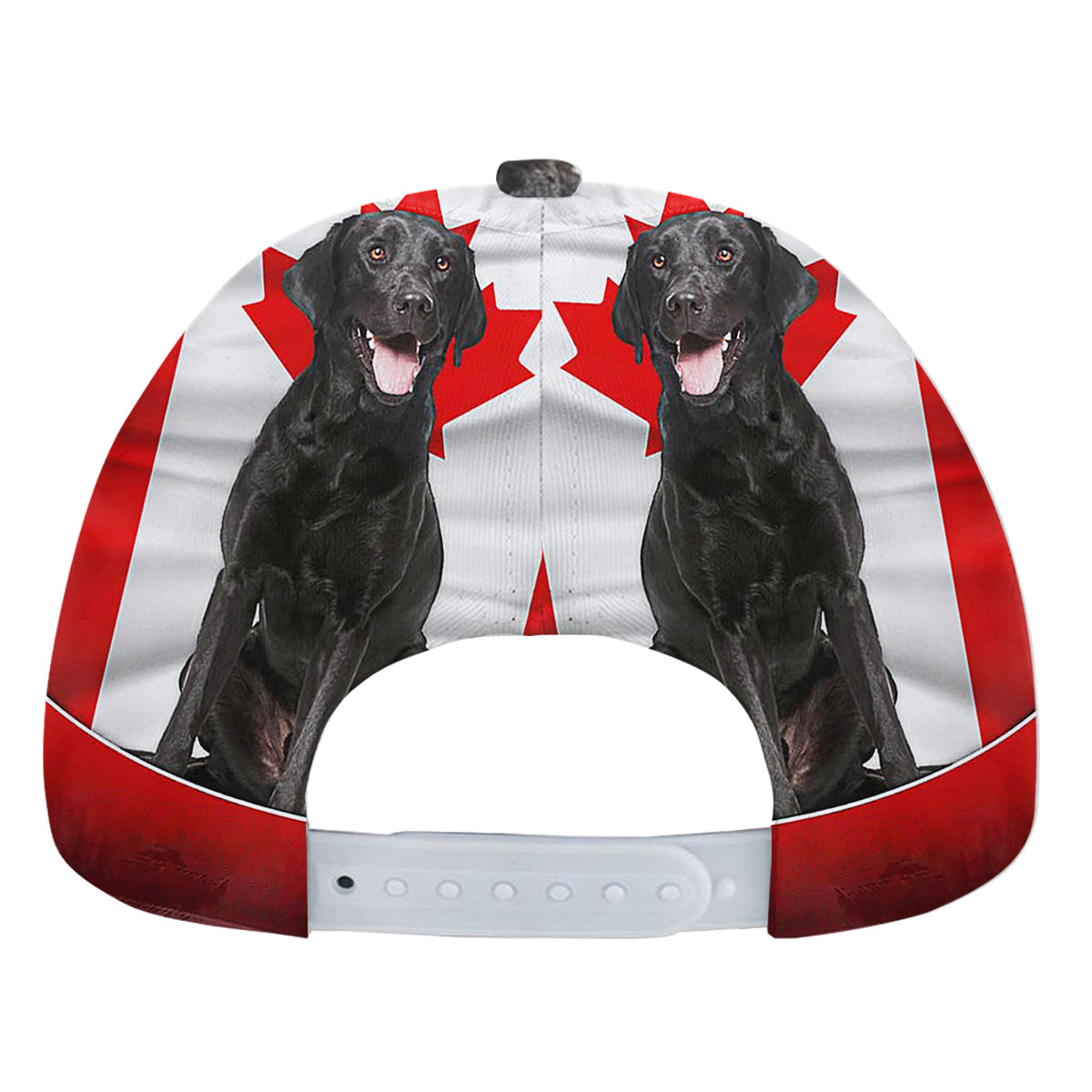 Black Labrador Retriever Dog Canadian Baseball Cap Hat