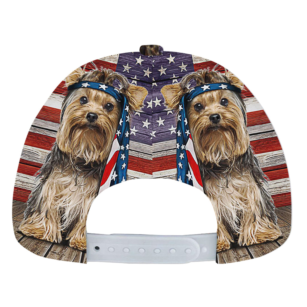 Yorkshire Terrier Dog Charming Dog Baseball Cap Hat