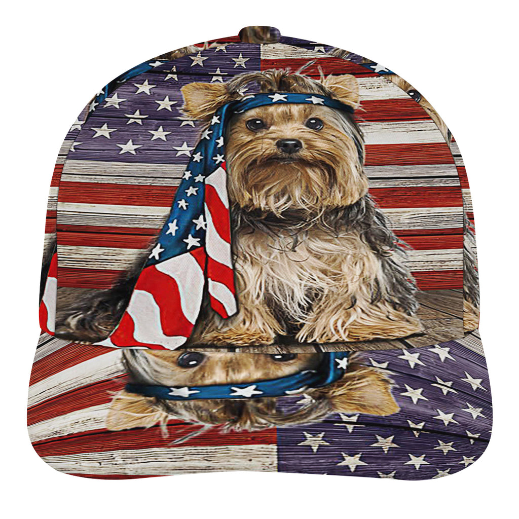 Yorkshire Terrier Dog Charming Dog Baseball Cap Hat