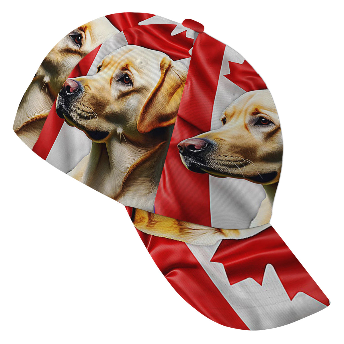 Yellow Labrador Dog Canadian Baseball Cap Hat