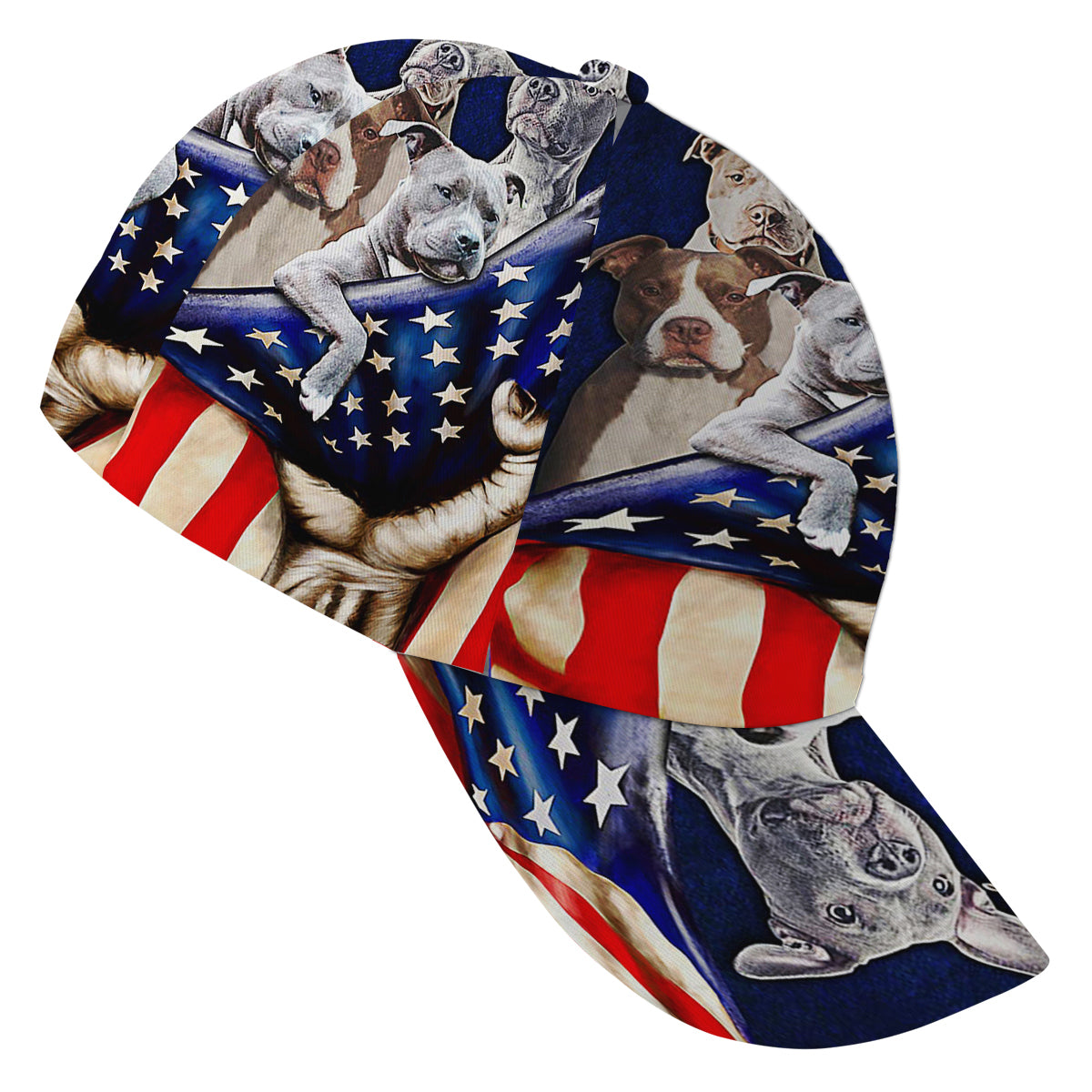 Pitbull Dogs Baseball Cap Hat