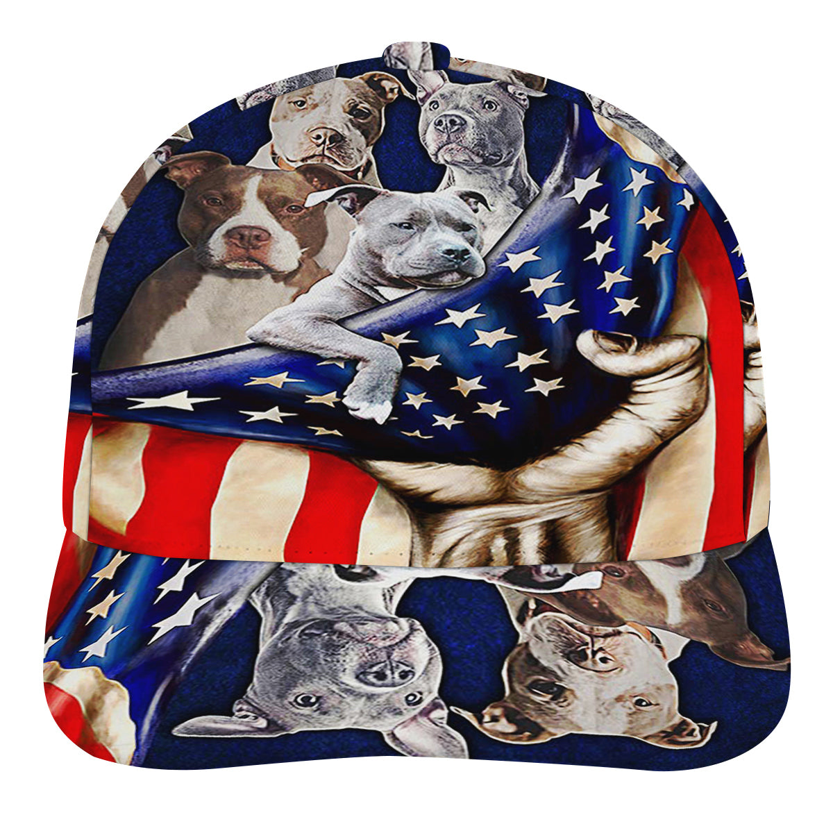 Pitbull Dogs Baseball Cap Hat