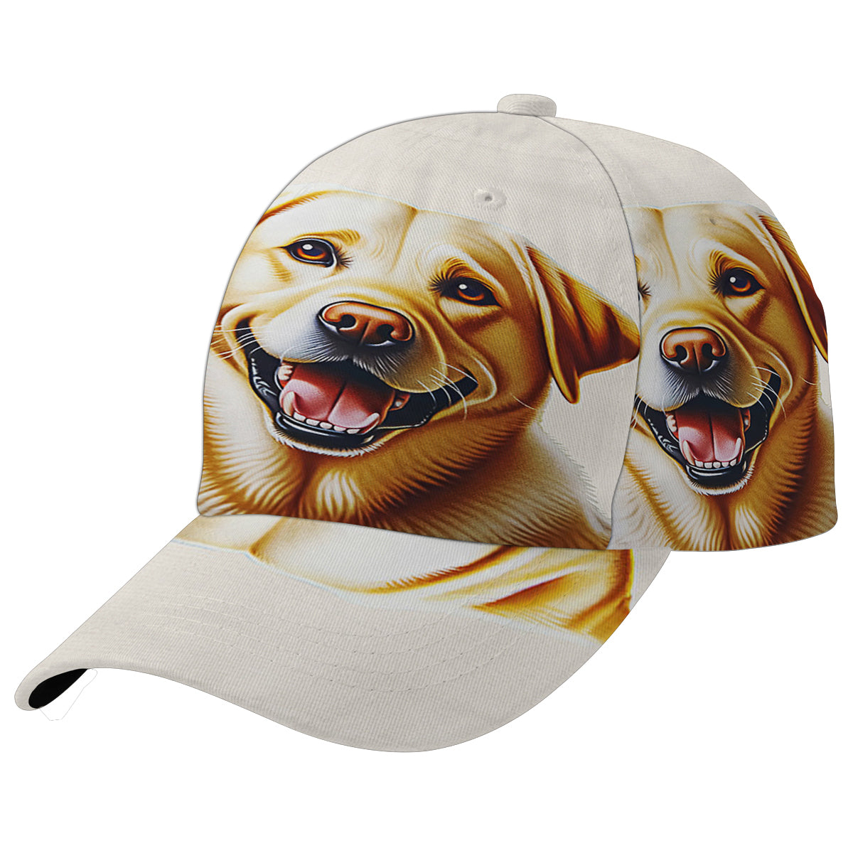 Funny Yellow Labrador Dog Baseball Cap Hat