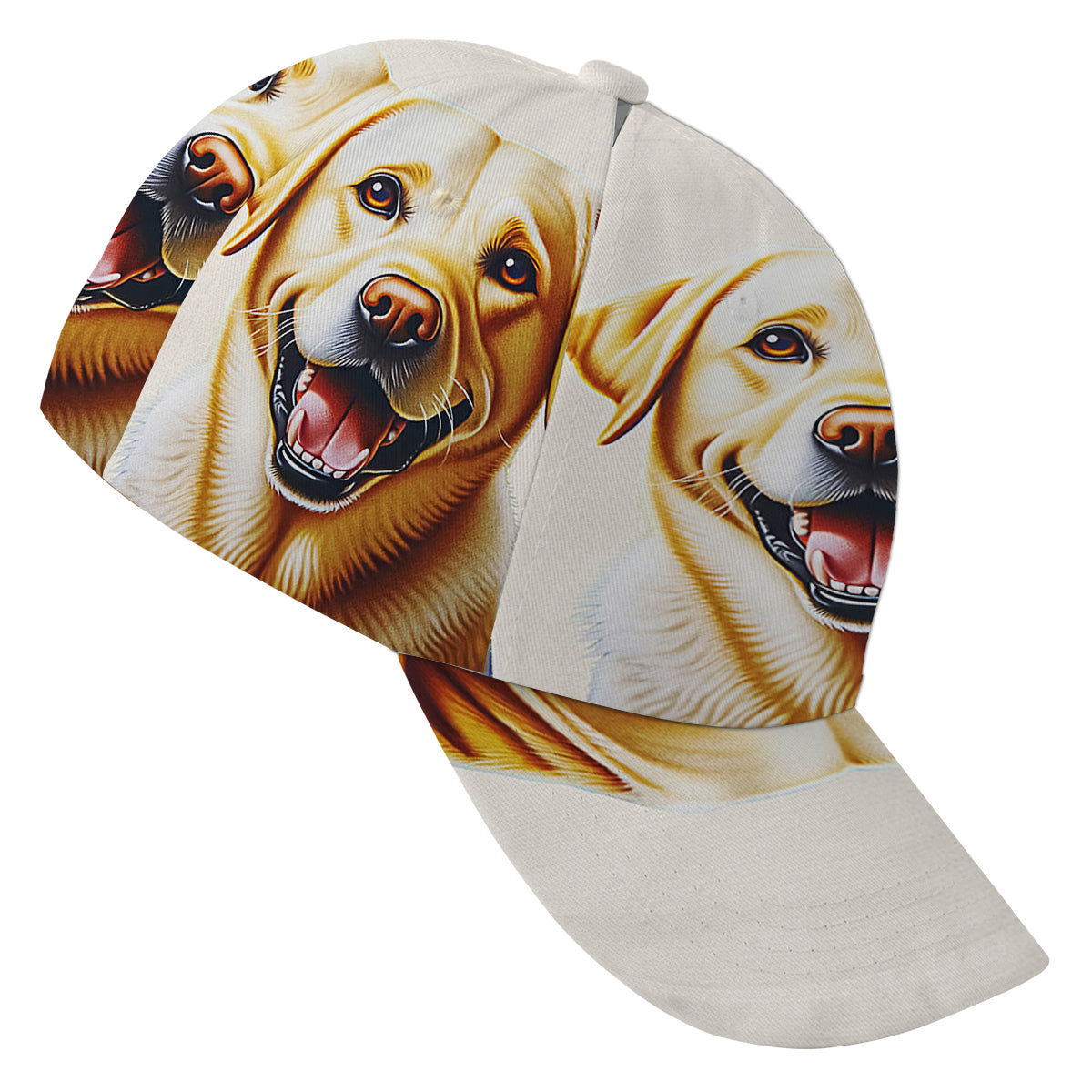 Funny Yellow Labrador Dog Baseball Cap Hat