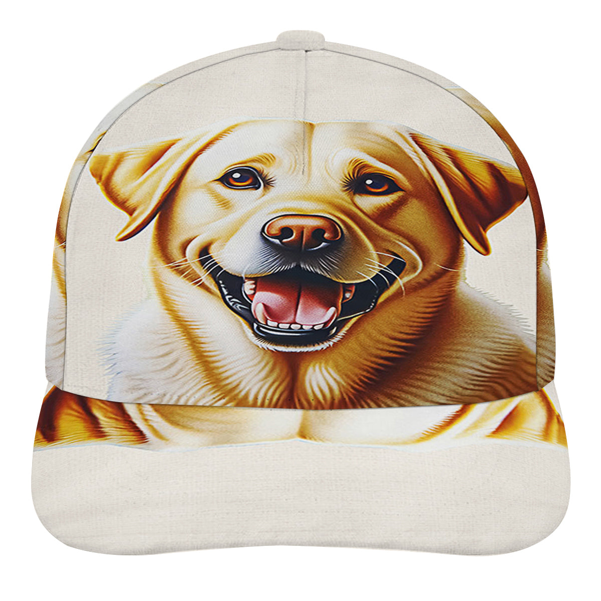 Funny Yellow Labrador Dog Baseball Cap Hat