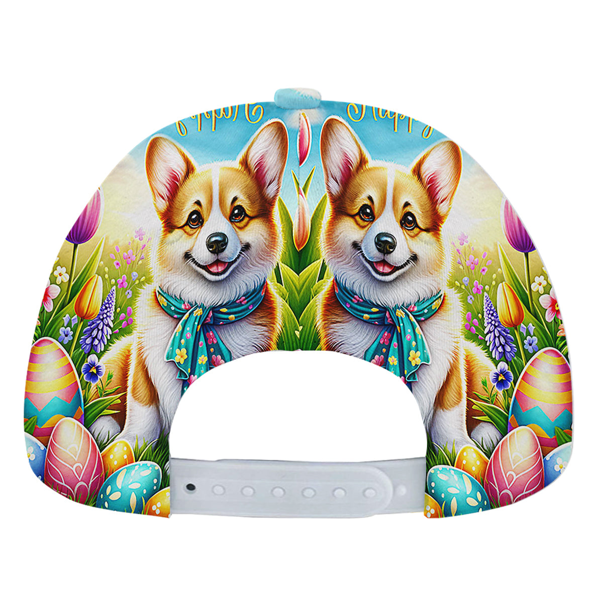 Corgi Dog Happy EaStr Baseball Cap Hat