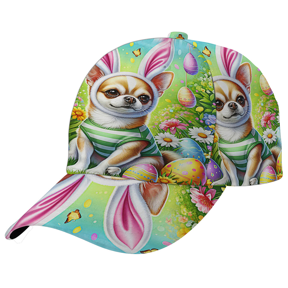 Chihuahua Dog EaStr Day Baseball Cap Hat