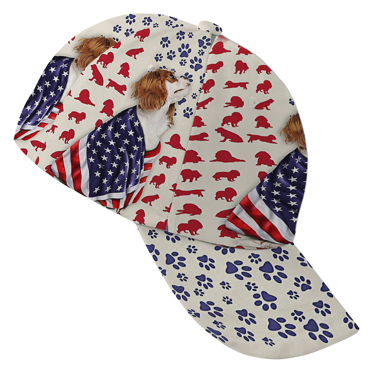 Cavalier King Charles Spaniel Dog Baseball Cap Hat