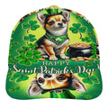 Chihuahua Dog St Patrick's Day Baseball Cap Hat
