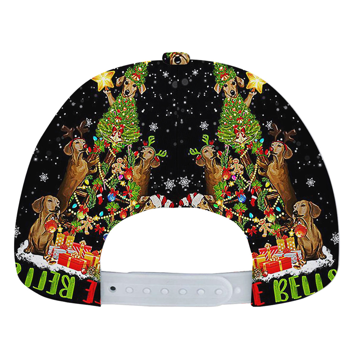 ChriStas Dachshund Dog ChriStas Tree Baseball Cap Hat