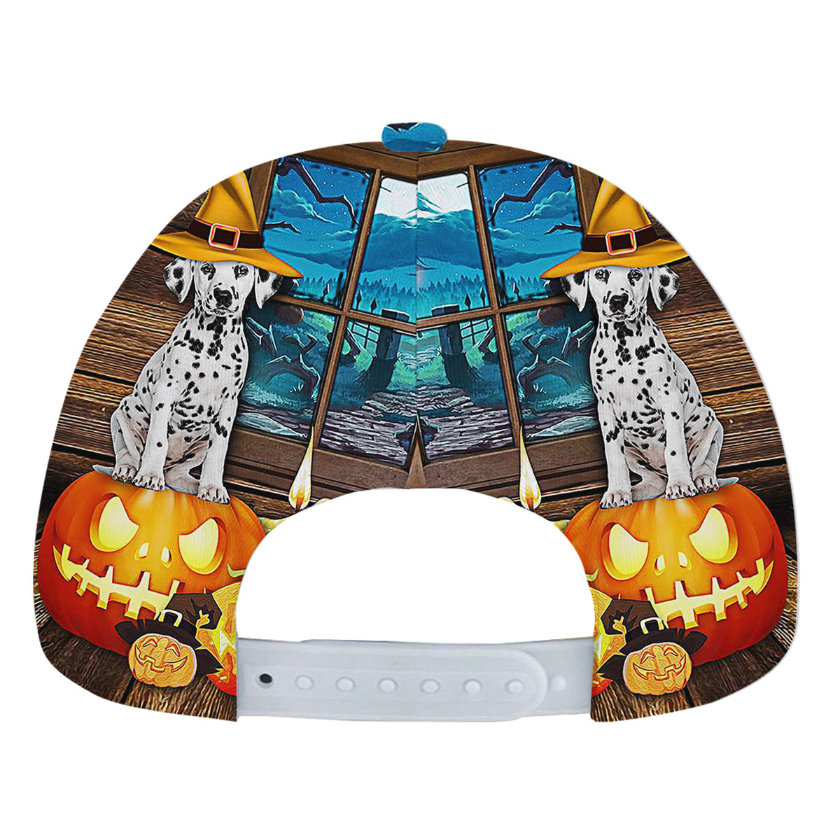 Dalmatian Dog Halloween Baseball Cap Hat