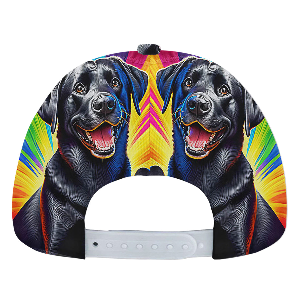 Funny Black Labrador Dog Baseball Cap Hat