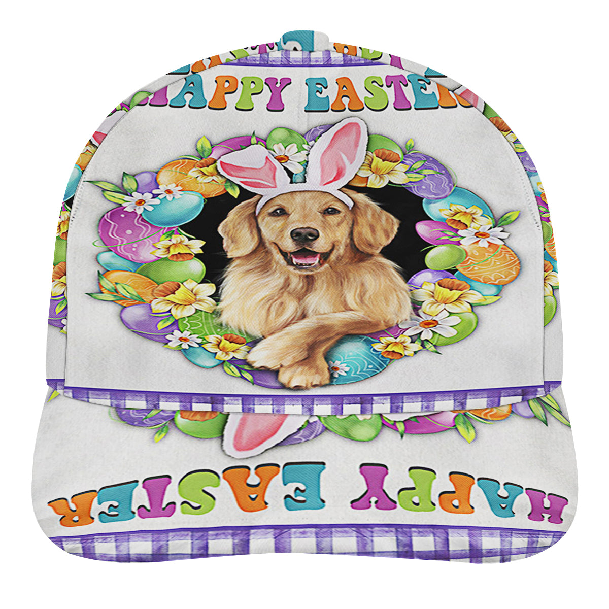 Golden Retriever Dog Happy EaStr Baseball Cap Hat
