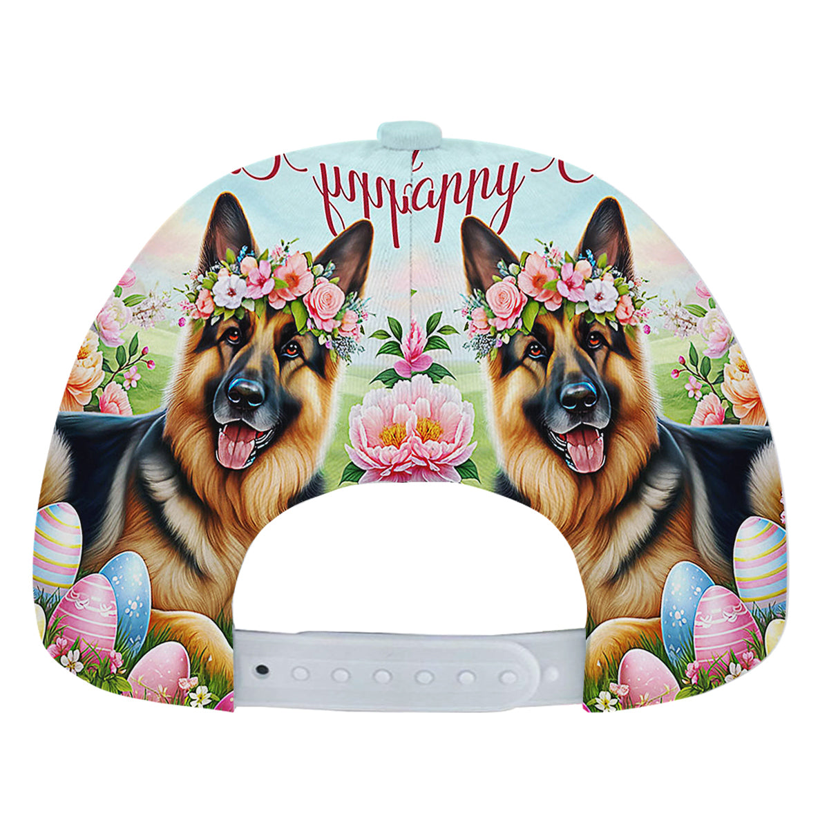 German Shepherd Dog Happy EaStr Baseball Cap Hat