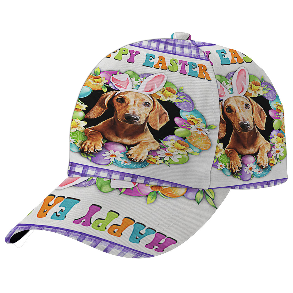 Dachshund Dog Happy EaStr Baseball Cap Hat