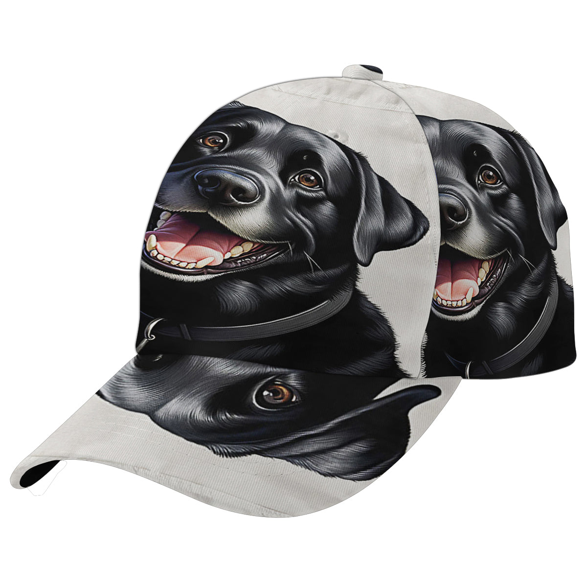 Funny Black Labrador Dog Baseball Cap Hat