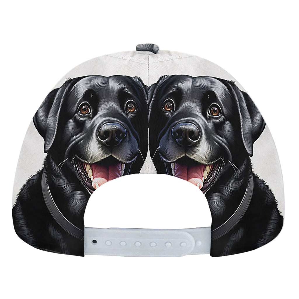 Funny Black Labrador Dog Baseball Cap Hat