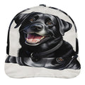 Funny Black Labrador Dog Baseball Cap Hat