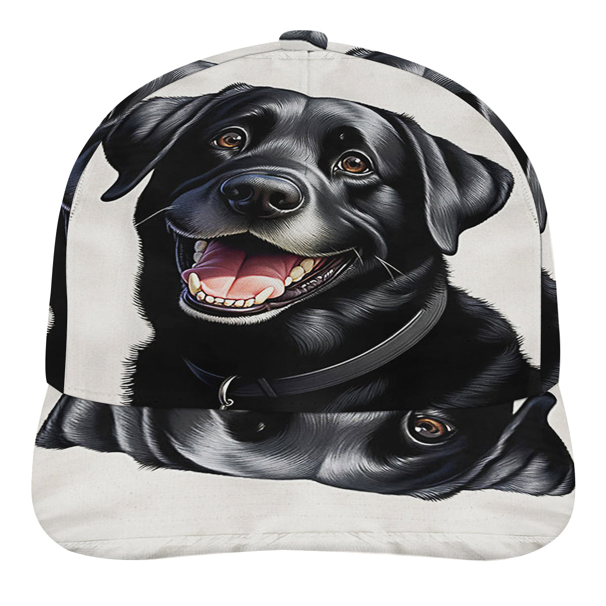 Funny Black Labrador Dog Baseball Cap Hat
